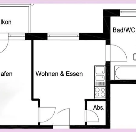 Apartment Zuhause Am Mit Sonnenbalkon In Strand- Und Altstadtnaehe